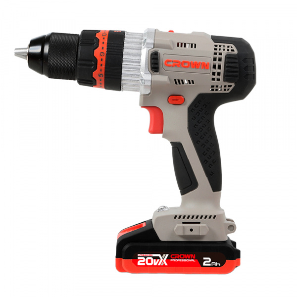 Аккумуляторный ударный шуруповерт CROWN CT21075HMX-2 BMC