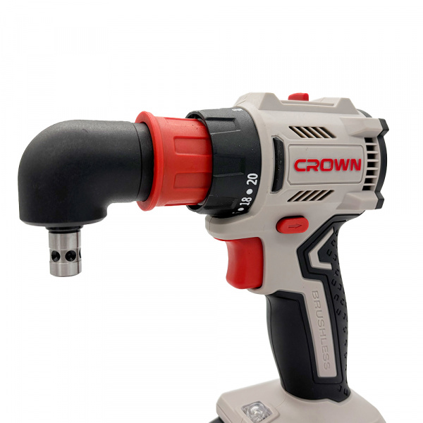 Дрель-шуруповерт аккумуляторная со сменными патронами CROWN CT21131HQX-2 BMC