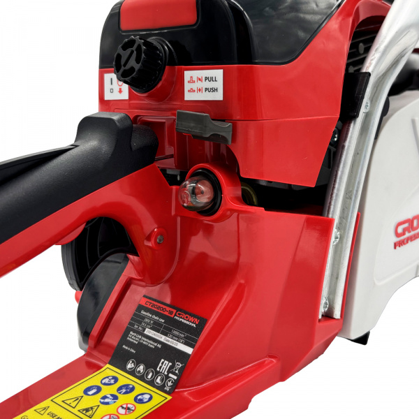 Пила цепная бензиновая CROWN CT20200-18