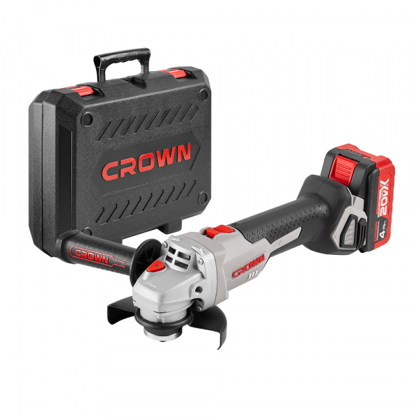 Аккумуляторная углошлифовальная машина BL CROWN CT23001-125HX-4 BMC